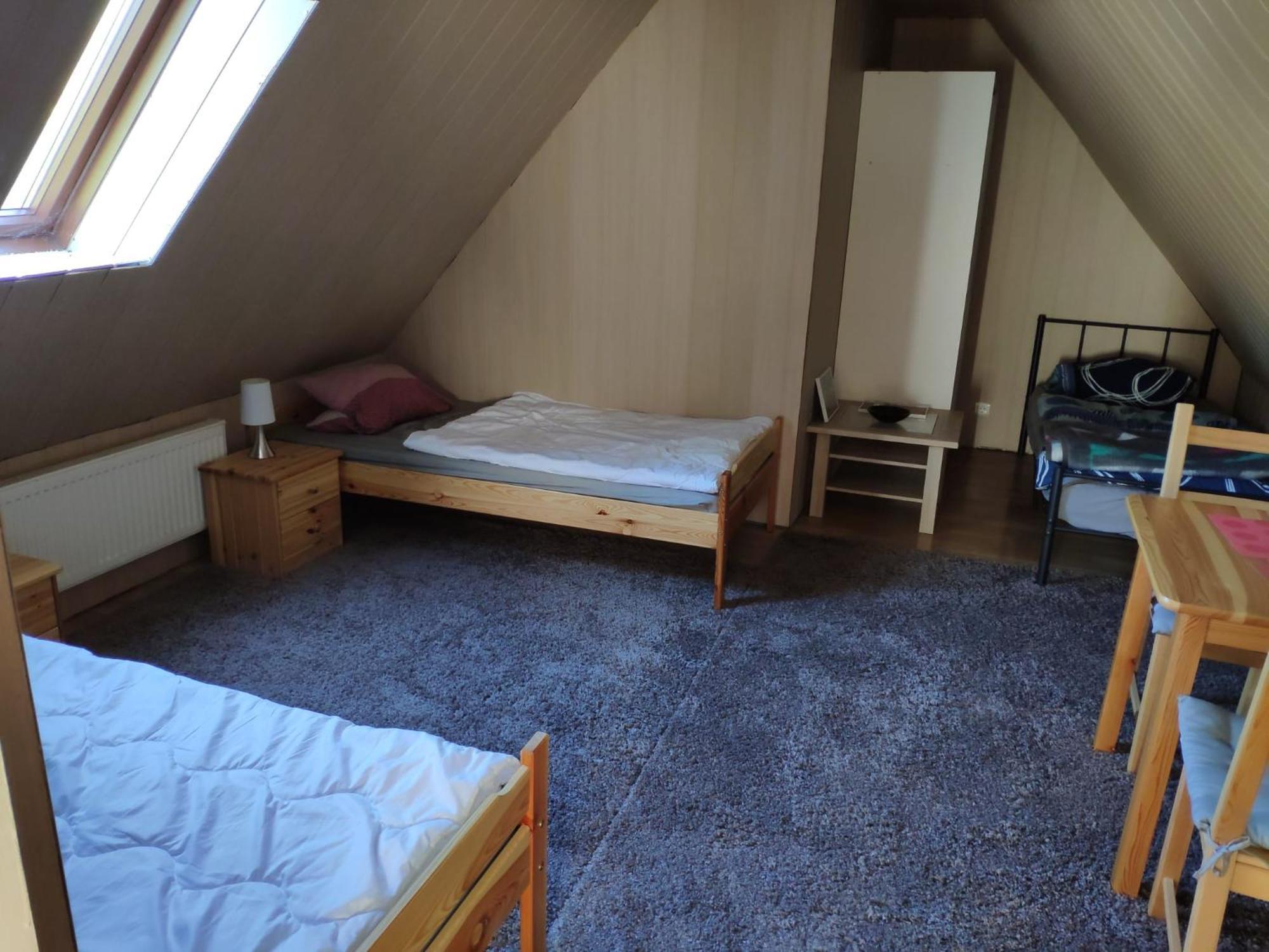 Ferienwohnung mit 123qm für 8 Personen mit sehr großem Garten, einfache Innen-Ausstattung Leipzig Exterior foto